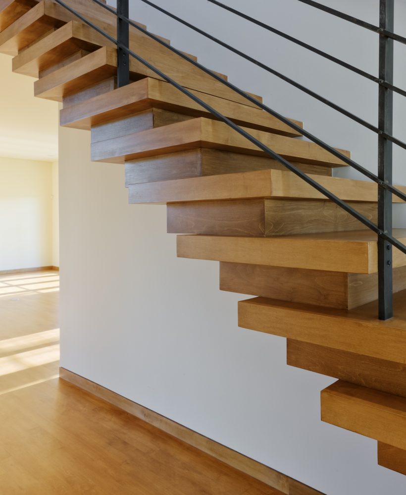 Modern Wood Staircase
